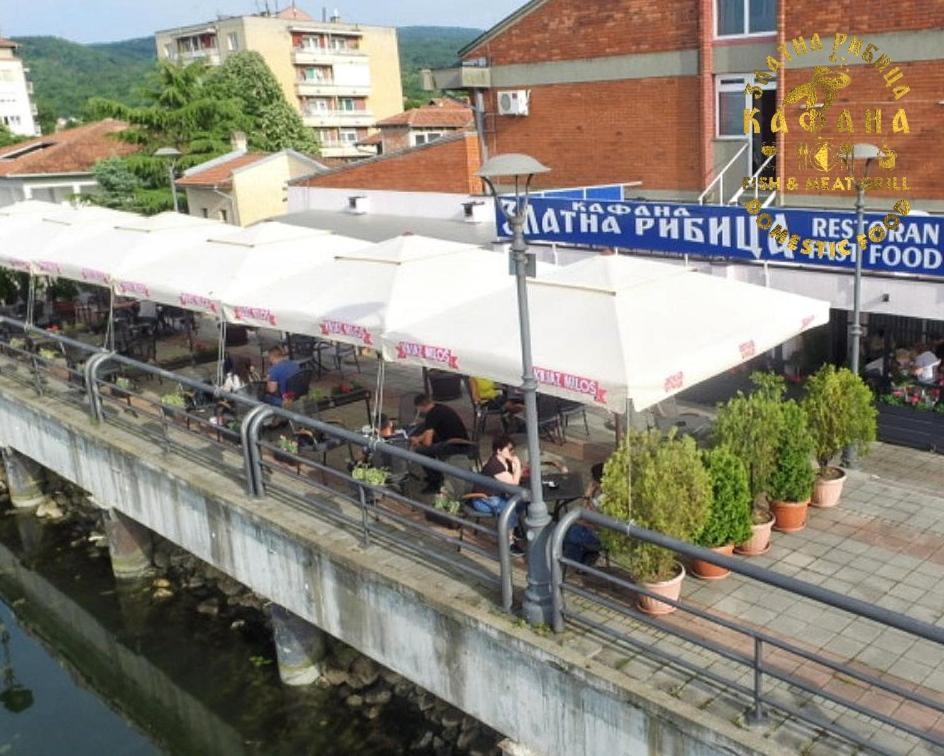 Zlatna Ribica Golubac Exterior foto