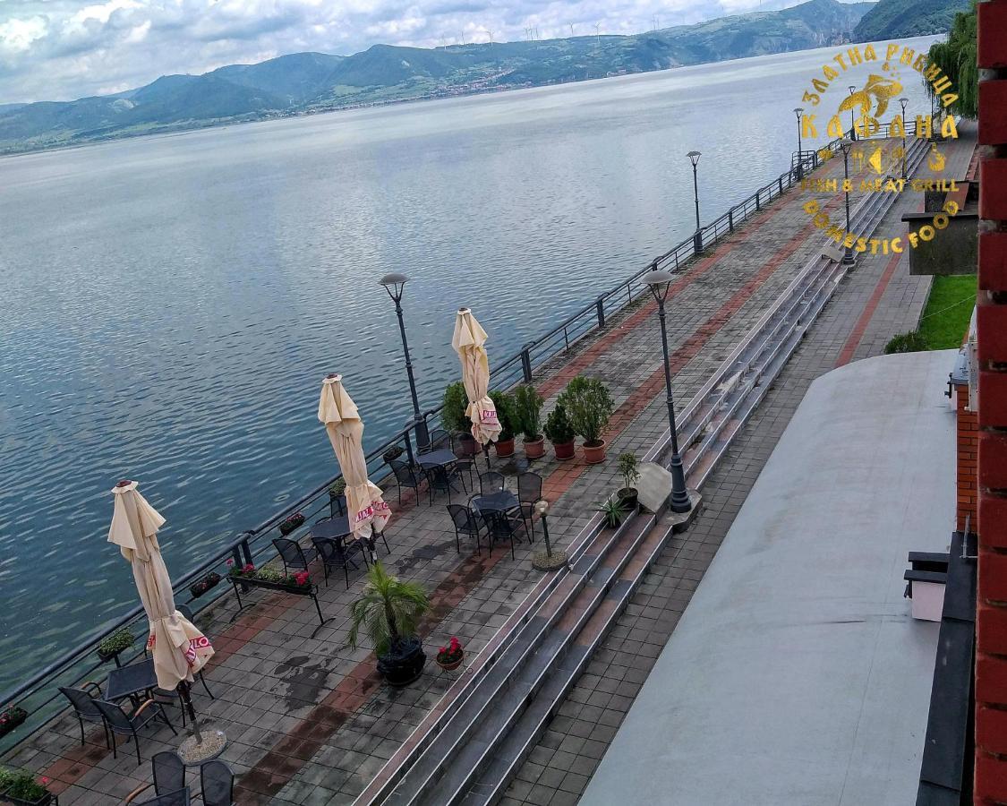 Zlatna Ribica Golubac Exterior foto